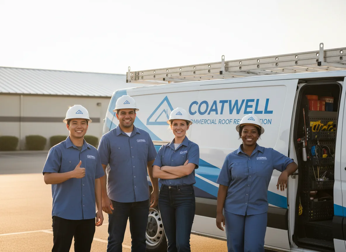 Commercial roof coating company in Addy, WA